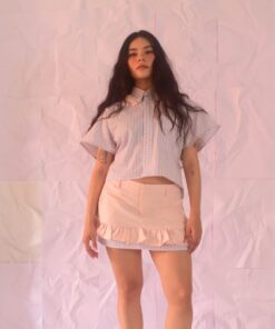 El set rosa y morado cuadros