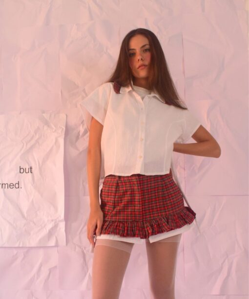El set rojo blanco cuadros - Image 4