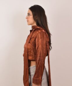 Alternative view of Camisa Terra frunce