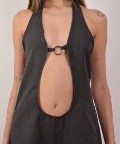 Alternative view of Vestido petit siren gris