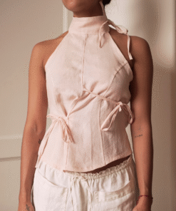 Top asimétrico ◦ Pink ◦ Talla S