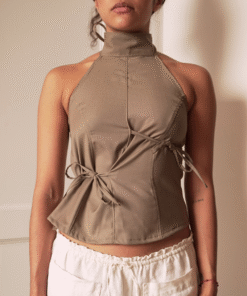 Top asimétrico ◦ Gris medio ◦ Talla S