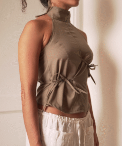 Alternative view of Top asimétrico ◦ Gris medio ◦ Talla S