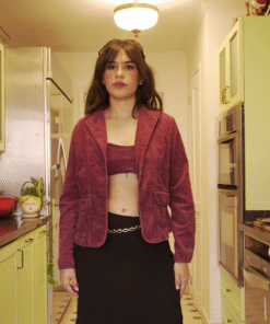 Blazer set ◦ Vino corduroy ◦ Talla S-M