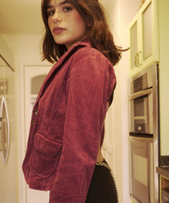 Alternative view of Blazer set ◦ Vino corduroy ◦ Talla S-M