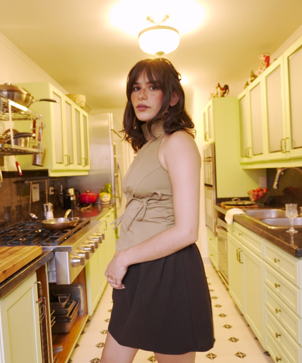 Top asimétrico ◦ Caqui ◦ Talla S - Image 5