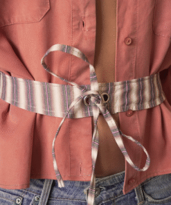 Alternative view of Camisa siamés ◦ Coral ◦ Talla M