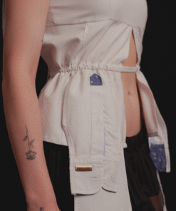 Alternative view of Top Cadiz ◦ Blanco◦ Talla S