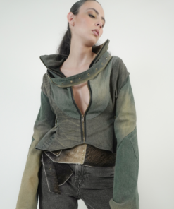 Chaqueta Equilibrium Upcycled ･ Talla S - Image 9