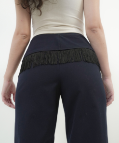 Capri Sustain◦ Azul navy oscuro flecos ◦ Talla 6 - Image 5