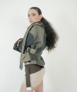 Alternative view of Chaqueta Equilibrium Upcycled ･ Talla M